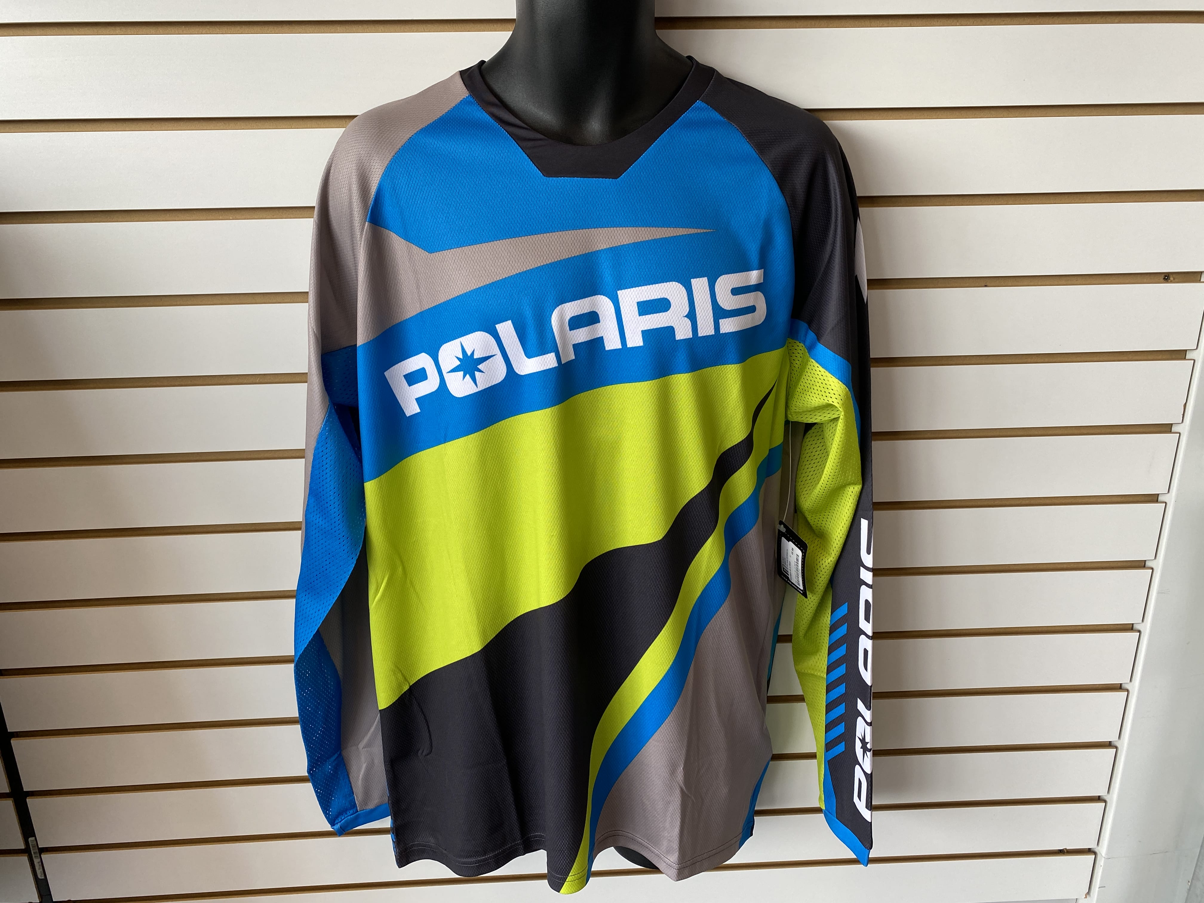 ORV JERSEY-BLU/LIME S